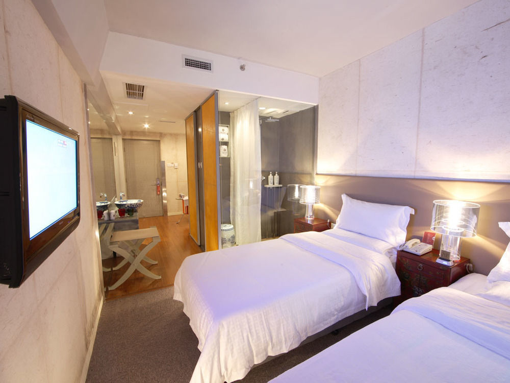 China Community Art Habitat Hotel Qingdao Exterior foto